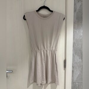 H&M Beige Mini Dress